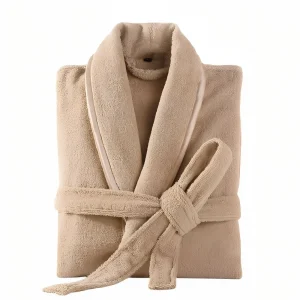 Peignoir Femme Eponge Col Châle