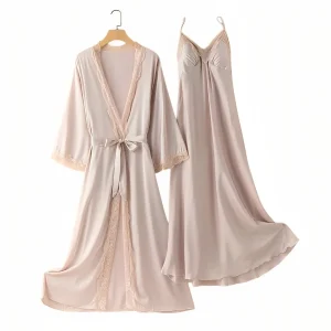 Ensemble Nuisette et Kimono Long