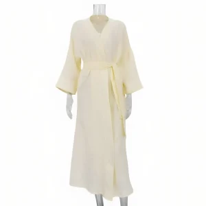 Peignoir en Gaze de Coton