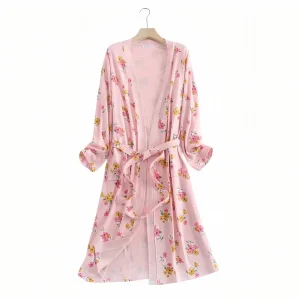 Robe de Chambre Kimono Coton