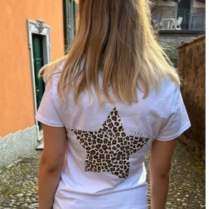 Tee-shirt LÉOPARD blanc