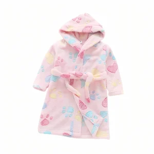 Peignoir Bain Capuche Enfant