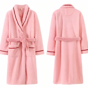 Robe de Chambre Longue Femme Hiver