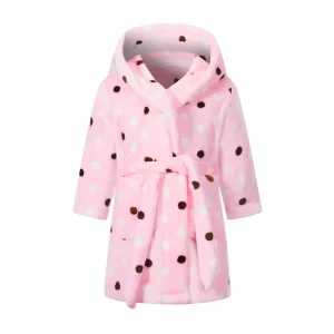 Peignoir de Nuit à Capuche Enfant