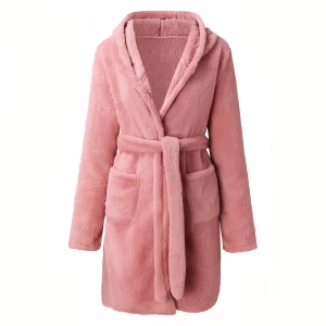 Peignoir Eponge Court Femme