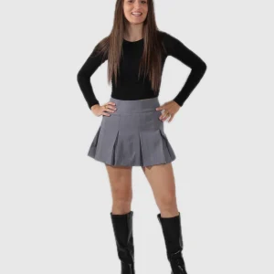 Jupe LIA gris