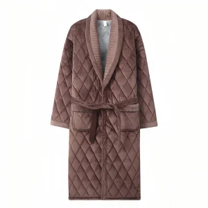 Robe de Chambre Matelassée Coton
