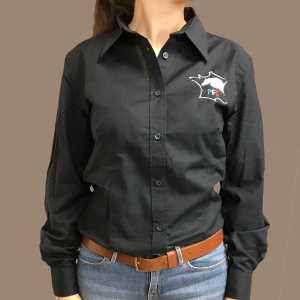 Chemise bleue Femme