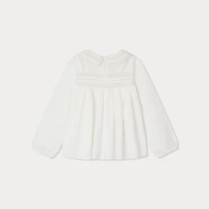 Blouse Tate blanc lait