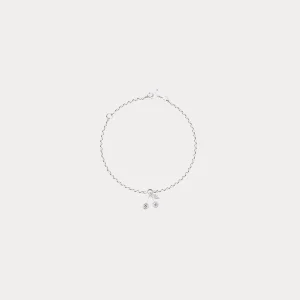 Bonpoint x Stone bracelet enfant cerise or blanc