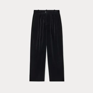 Bonpoint x Vanessa Seward Pantalon Glam en velours lisse