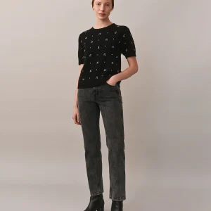 Jean Jasp taille mi-haute en coton biologique