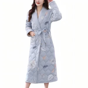 Robe de Chambre Luxe Matelassée
