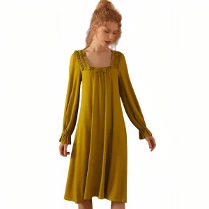 Chemise de Nuit Mi Longue Vintage