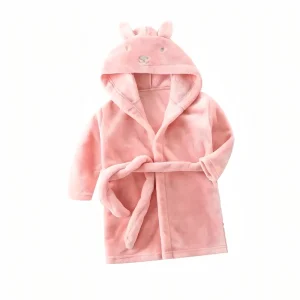 Robe de Chambre Polaire à Capuche Enfant