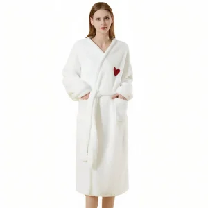 Peignoir Femme Coeur