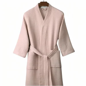 Peignoir Femme Nid d'Abeille Luxe