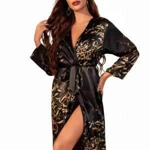 Ensemble Peignoir et Nuisette Long