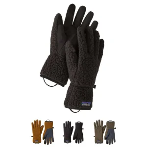 Gants polaire Retro Pile Fleece Gloves recyclés tactiles - Patagonia