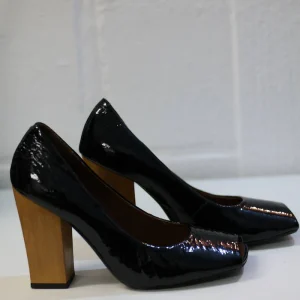 Escarpin cuir verni -AREZZO