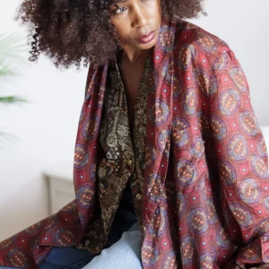 TRIPLEFILE robe de chambre baroque