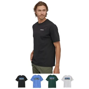 T-shirt P-6 Logo Responsibili-Tee Coton et Polyester recyclé - Patagonia