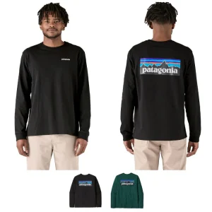 T-shirt Manches Longues P-6 Logo Responsibili-Tee® - Patagonia
